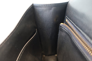 HERMES／エルメス コンスタンス24 ボックスカーフ ブラック 〇P刻印 ショルダーバッグ 700090176