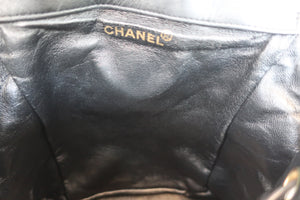 CHANEL/シャネル マトラッセチェーンリュック ラムスキン ブラック/ゴールド金具 リュック 700080135
