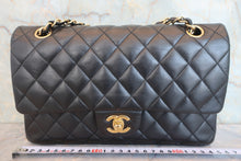 画像をギャラリービューアに読み込む, CHANEL/シャネル マトラッセＷフラップＷチェーンショルダーバッグ ラムスキン ブラック/ゴールド金具 ショルダーバッグ 800070050
