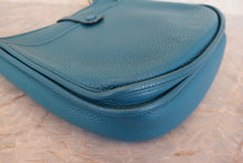 將圖片載入圖庫檢視器 HERMES／エルメス エブリン3ＰＭ トリヨンクレマンス ブルーイズミール ショルダーバッグ 700100190
