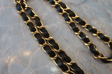 Load image into Gallery viewer, CHANEL  Diana matelasse chain shoulder bag Lambskin Black/Gold hadware Shoulder bag 800050025
