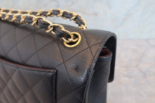 画像をギャラリービューアに読み込む, CHANEL/シャネル 中マトラッセWフラップチェーンショルダーバッグ キャビアスキン ブラック/ゴールド金具 ショルダーバッグ 800010131
