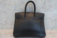 将图片加载到图库查看器，HERMES BIRKIN 35 Chevre myzore goatskim Black □D刻印 Hand bag 600090223
