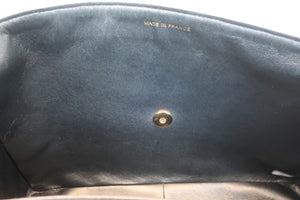 CHANEL Medium Matelasse single flap chain shoulder bag Lambskin Black/Gold hadware Shoulder bag 600060036