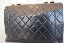 画像をギャラリービューアに読み込む, CHANEL/シャネル 中マトラッセシングルフラップチェーンショルダーバッグ ラムスキン ブラック/ゴールド金具 ショルダーバッグ 700100230
