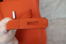 Load image into Gallery viewer, HERMES BIRKIN 45 Togo leather Orange □F Engraving Hand bag 600080128
