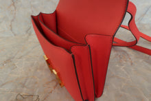 将图片加载到图库查看器，HERMES CONSTANCE3 MINI Epsom leather Rouge pivoine X刻印 Shoulder bag 500100003
