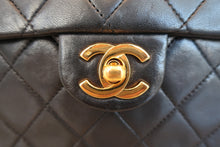 將圖片載入圖庫檢視器 CHANEL/シャネル ミニマトラッセシングルフラップチェーンショルダーバッグ ラムスキン ブラック/ゴールド金具 ショルダーバッグ 800050008
