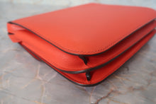 Load image into Gallery viewer, HERMES CONSTANCE3 MINI Optique Evercolor leather Capucine C Engraving Shoulder bag 700120098
