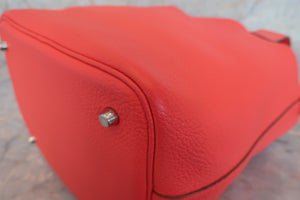 HERMES／エルメス ピコタンロックＭＭ トリヨンクレマンス ローズジャイプール □R刻印 ハンドバッグ 700080181