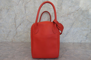 HERMES／エルメス リンディ30 ヴォースイフト カプシーヌ T刻印 ショルダーバッグ 700020033