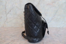 画像をギャラリービューアに読み込む, CHANEL/シャネル マトラッセチェーンリュック ラムスキン ブラック/ゴールド金具 リュック 800010143

