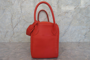 HERMES／エルメス リンディ30 ヴォースイフト カプシーヌ T刻印 ショルダーバッグ 700020033