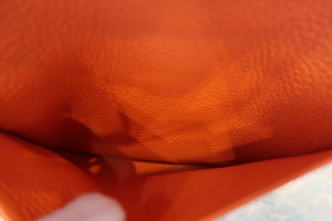 HERMES／エルメス リンディ34 トリヨンクレマンス オレンジポピー T刻印 ショルダーバッグ 700090196