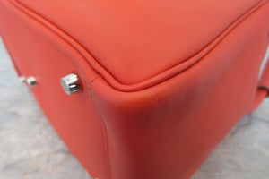 HERMES／エルメス リンディ30 ヴォースイフト カプシーヌ T刻印 ショルダーバッグ 700020033