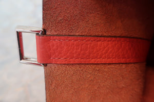 HERMES／エルメス ピコタンロックＭＭ トリヨンクレマンス ローズジャイプール □R刻印 ハンドバッグ 700080181