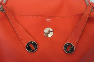 HERMES／エルメス リンディ30 ヴォースイフト カプシーヌ T刻印 ショルダーバッグ 700020033