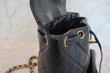 画像をギャラリービューアに読み込む, CHANEL/シャネル マトラッセチェーンリュック ラムスキン ブラック/ゴールド金具 リュック 800010143
