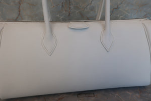 HERMES Paris Bombay 35 Epsom leather White □K Engraving Hand bag 600080133