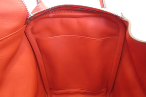 HERMES／エルメス リンディ30 ヴォースイフト カプシーヌ T刻印 ショルダーバッグ 700020033
