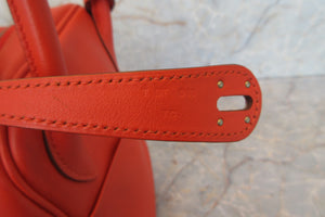 HERMES／エルメス リンディ30 ヴォースイフト カプシーヌ T刻印 ショルダーバッグ 700020033