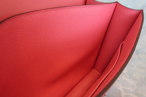 HERMES／エルメス コンスタンス3 24 ヴォーエプソン ローズアザレ D刻印 ショルダーバッグ 700090218