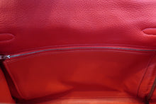 将图片加载到图库查看器，HERMES KELLY 35 Clemence leather Rouge garance □I刻印 Shoulder bag 600090236
