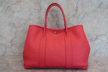 将图片加载到图库查看器，HERMES  GARDEN PARTY PM Negonda leather Bougainvillier □N刻印 Tote bag 600120191
