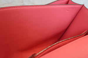 HERMES／エルメス コンスタンス3 24 ヴォーエプソン ローズアザレ D刻印 ショルダーバッグ 700090218