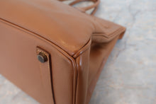画像をギャラリービューアに読み込む, HERMES／エルメス バーキン35 クシュベル ゴールド 〇W刻印 ハンドバッグ 800070044
