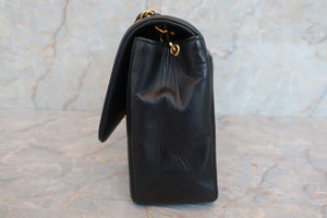 CHANEL Mademoiselle chain shoulder bag Lambskin Black/Gold hadware Shoulder bag 600050190