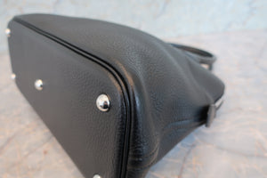 HERMES／エルメス ボリード31 トリヨンクレマンス ブラック □Q刻印 ショルダーバッグ 700090201