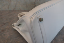 将图片加载到图库查看器，HERMES BIRKIN 30 Epsom leather White □H刻印 Hand bag 600080158
