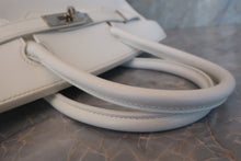 将图片加载到图库查看器，HERMES BIRKIN 30 Epsom leather White □H刻印 Hand bag 600080158
