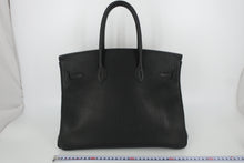 画像をギャラリービューアに読み込む, HERMES／エルメス バーキン35 トゴ ブラック ○Z刻印 ハンドバッグ 800100024
