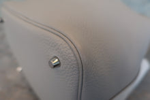 画像をギャラリービューアに読み込む, HERMES／エルメス ピコタンロックカザックＭＭ トリヨンクレマンス ホワイト/パールグレー □P刻印 ハンドバッグ 800010096
