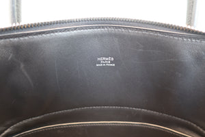 HERMES／エルメス ボリード31 トリヨンクレマンス ブラック □Q刻印 ショルダーバッグ 700090201