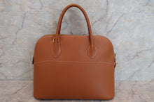 将图片加载到图库查看器，HERMES BOLIDE 35 Graine Couchevel leather Gold □C刻印 Shoulder bag 600120245
