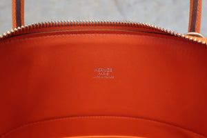 HERMES／エルメス ボリード27 ヴォーエプソン フー □P刻印 ショルダーバッグ 600090219