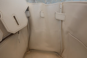 HERMES BIRKIN 30 Epsom leather White □H刻印 Hand bag 600080158