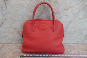 HERMES／エルメス ボリード31 トリヨンクレマンス ブーゲンビリア □N刻印 ショルダーバッグ 700090241