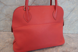 HERMES／エルメス ボリード31 トリヨンクレマンス ブーゲンビリア □N刻印 ショルダーバッグ 700090241