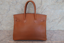 将图片加载到图库查看器，HERMES BIRKIN 35 Graine Couchevel leather Gold 〇Z刻印 Hand bag 600080174
