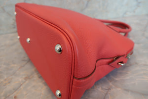 HERMES／エルメス ボリード31 トリヨンクレマンス ブーゲンビリア □N刻印 ショルダーバッグ 700090241