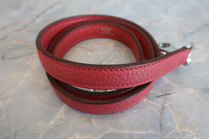 HERMES／エルメス ボリード31 トリヨンクレマンス ブーゲンビリア □N刻印 ショルダーバッグ 700090241