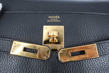 画像をギャラリービューアに読み込む, HERMES／エルメス ケリー32 アルデンヌ ブラック 〇W刻印 ハンドバッグ 800100026
