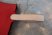 将图片加载到图库查看器，HERMES PICOTIN LOCK TOUCH PM Clemence leather/Swift leather Rouge tomate/Rose eglantine X刻印 Hand bag 800070089
