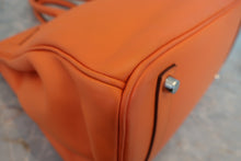 画像をギャラリービューアに読み込む, HERMES／エルメス バーキン35 ヴォースイフト オレンジ □L刻印 ハンドバッグ 800040181
