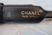 將圖片載入圖庫檢視器 CHANEL/シャネル ビコローレウエストバッグ ラムスキン ブラック/ゴールド金具 ウエストバッグ 600070080
