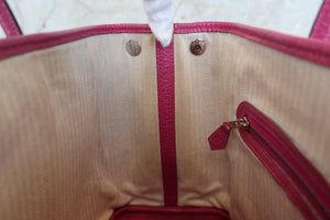 HERMES／エルメス ガーデンパーティＴＰＭ カントリー ローズパープル C刻印 トートバッグ 700080118